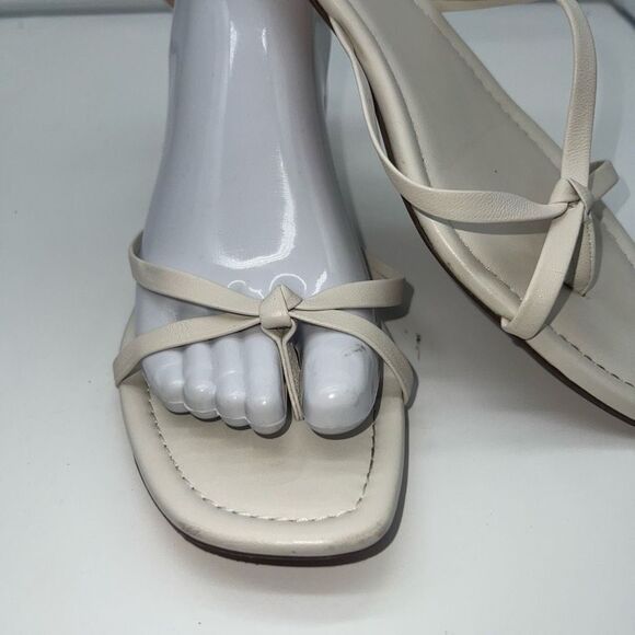J. Crew Strappy Abbie Sandals in Cream - Picture 2 of 8